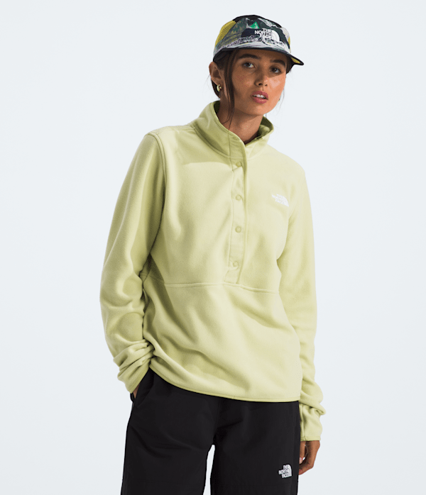 Glacier Fleece The North Face Women's Snap It Fleece Pullover