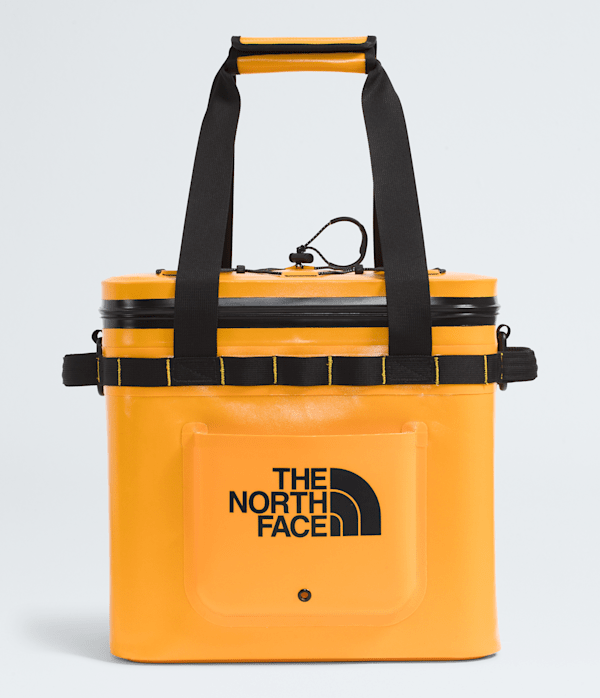 north face backpacks cooler The North Face 15qt Base Camp Cooler Summit Gold/TNF Black