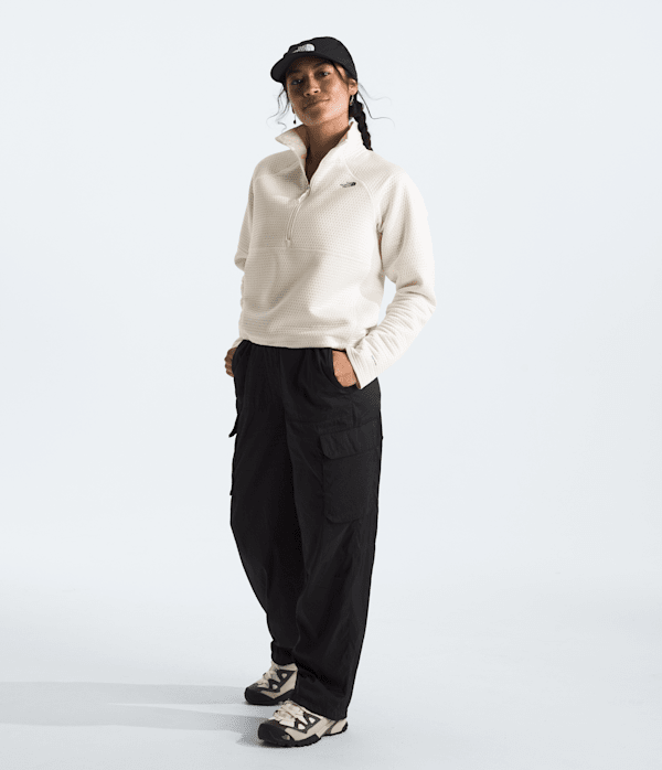 THE NORTH FACE★25SS★UR KNIT SLIP-ON_NS94R03 The North Face Women's Double-Knit 1/2-Zip Fleece | Product
