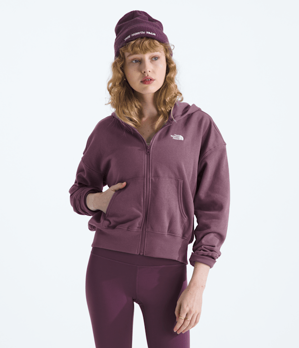 The North Face Women’s Evolution Full-Zip Jacket (Size: XS): Midnight Mauve