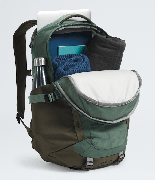 2018 north face backpack The Basin 18 Liter Technical Daypack with Rain Cover bladder compatible and comes with a concealed rain cover The North Face Basin 18L,