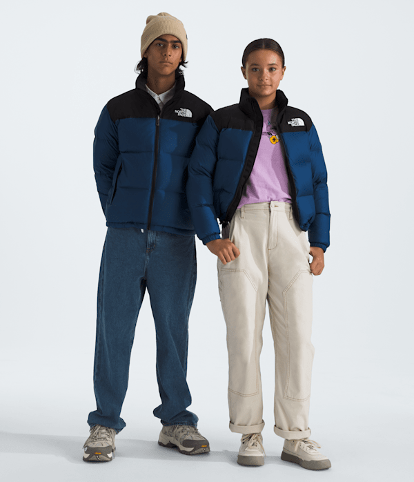 The North Face Boys’ & Girls’ 1996 Retro Nuptse Jacket (Kids Size: XXL(18/20)): Estate Blue
