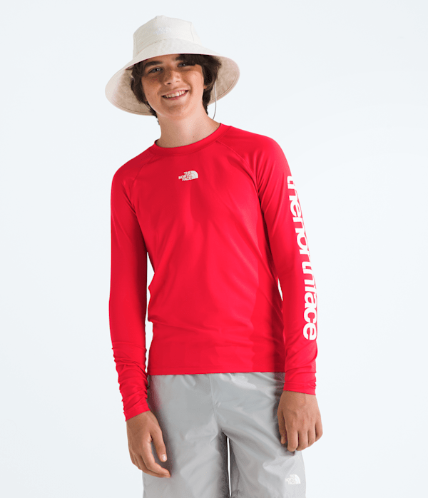 THE NORTH FACE　Long-Sleeve Enride Shirts The North Face Men's Reaxion Amp Long-Sleeve Running Top