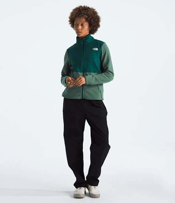 【THE NORTH FACE】W'S PUFFY FLEECE JACKET The North Face Women's Jacket Osito Long Sleeve 1/4 Zip Soft