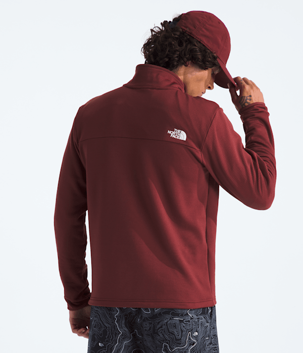 Men's Cedar Trail Grid Fleece ¼-Zip | The North Face