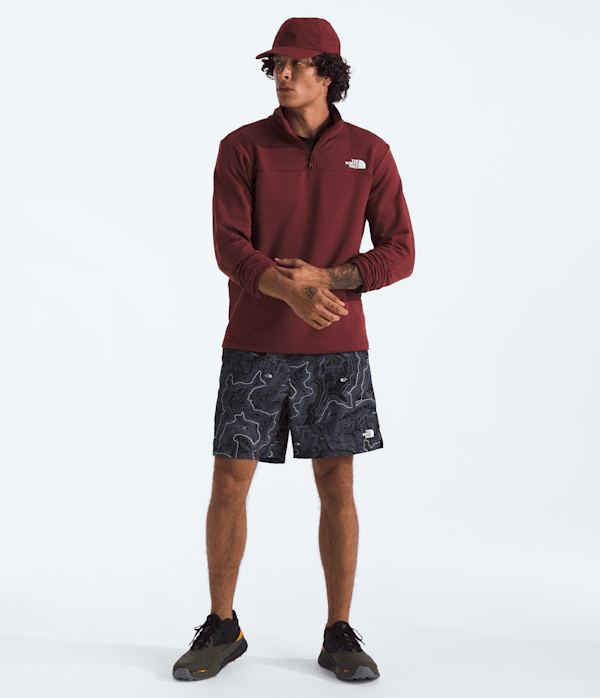 Men's Cedar Trail Grid Fleece ¼-Zip | The North Face | The North