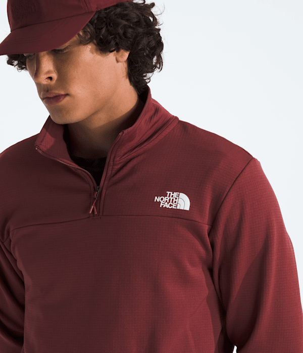Men's Cedar Trail Grid Fleece ¼-Zip | The North Face | The North