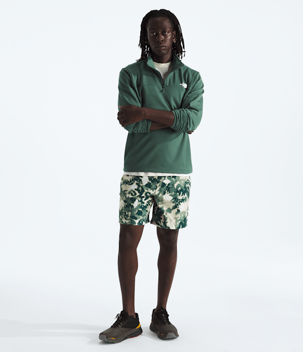 Men's Cedar Trail Grid Fleece ¼-Zip | The North Face