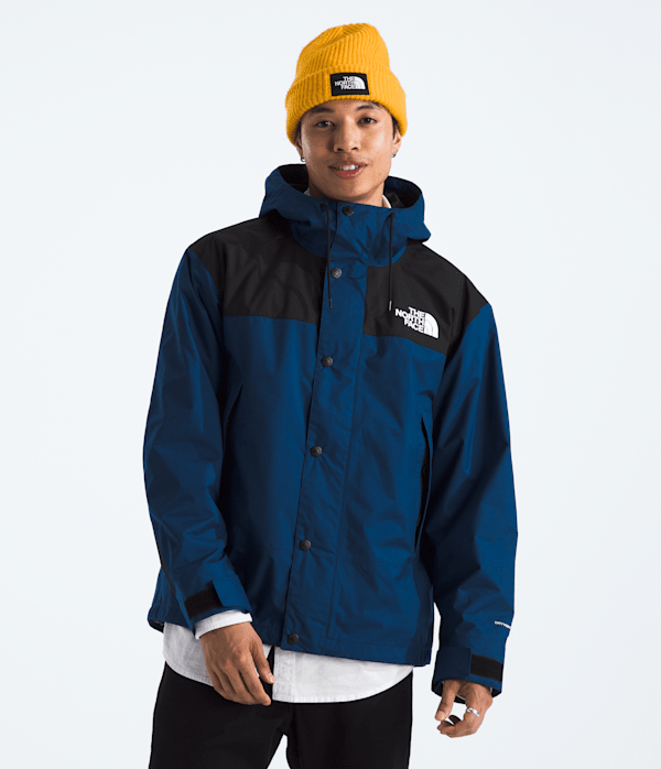 The North Face Men’s Reign On Rain Waterproof Jacket (Size: XL): Estate Blue/Black