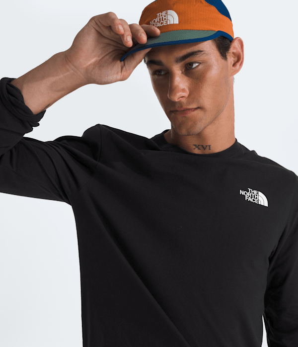 ★★THE NORTH FACE★★ MEN'S RECOVERY SLEEVE T-SHIRTGRAYISH The North Face Heritage Patch Short Sleeve Heathered T-Shirt