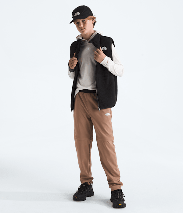 ◎THE NORTH FACE◎ Junior One Way NN2PR03SWHT NN2PR03SWHT Boys' On The Trail Convertible Pants | The North Face