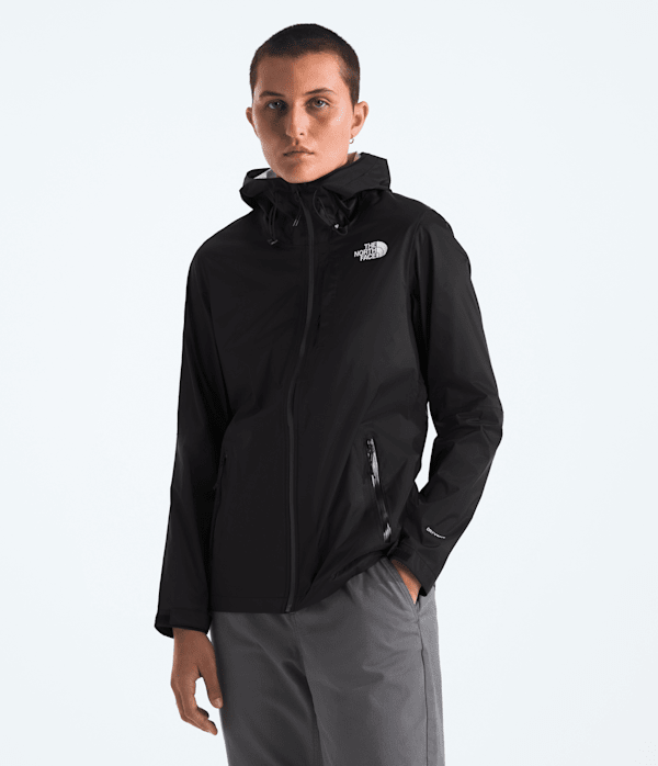 The North Face Women’s Alta Vista Rain Water-Repellent Jacket (Size: XXL): Black