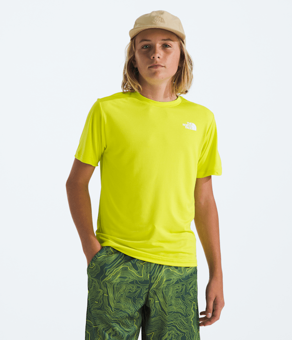 ★★THE NORTH FACE★★ White Label Color Pick EX Short Sleev Men's Short-Sleeve Baytrail Pattern Shirt | The North Face