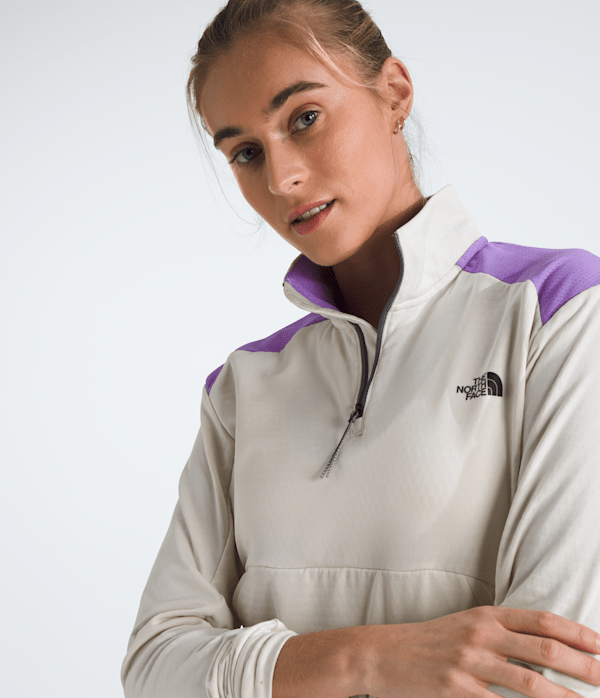 Womens-Kikash-14-Zip-TNF-White