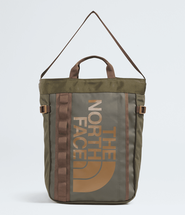 The North Face Base Camp Tote Pack: New Taupe Green/Smokey Brown/Utility Brown