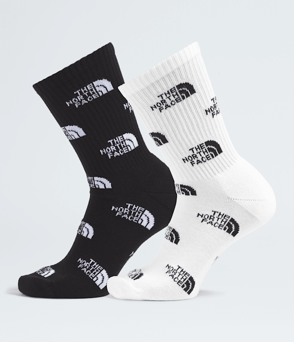 Everyday Crew Socks Logo—2P