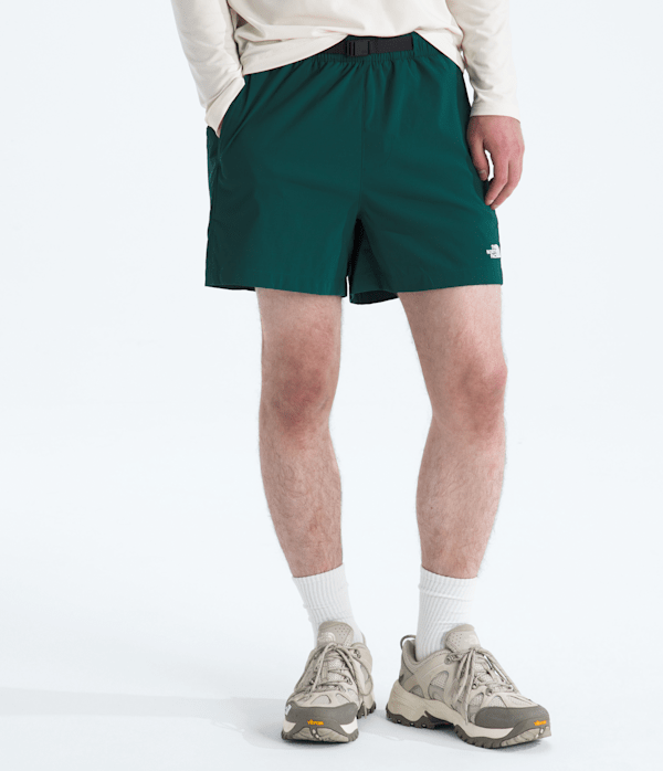 The North Face Men’s Class V Pathfinder Belted 5'' Shorts (Size: Large): Deep Nori