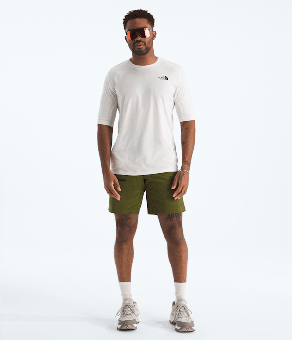 ◎THE NORTH FACE◎ Men's Highland Short Sleeve Tee CREAM NT7 00000001_zi_f6bb27d1-4655-43a6