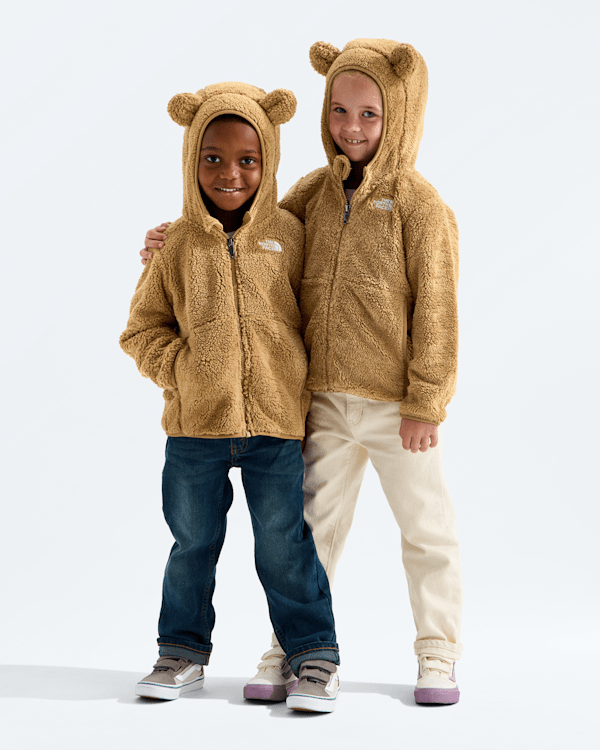 The North Face Kids’ Campshire Full-Zip Hoodie Jacket (Size: 3T): Teddy Brown