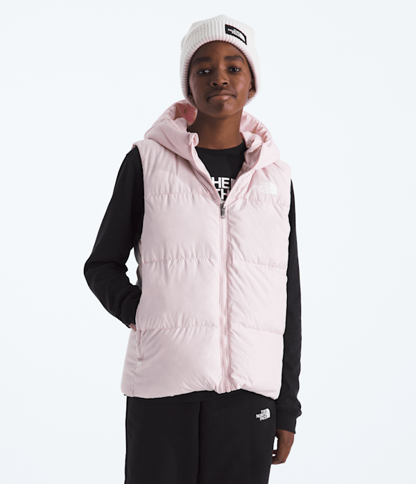 トップス The North Face Compact Hooded Vest L BK THE NORTH FACE KIDS】 Zip In Mountain Versa Micro Vest 品番