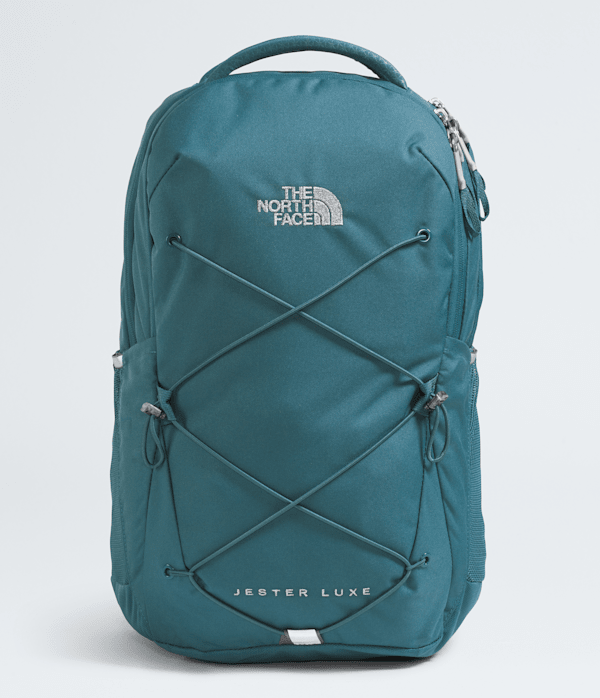 The North Face Women’s Jester Luxe Backpack: Space/Silver Metallic