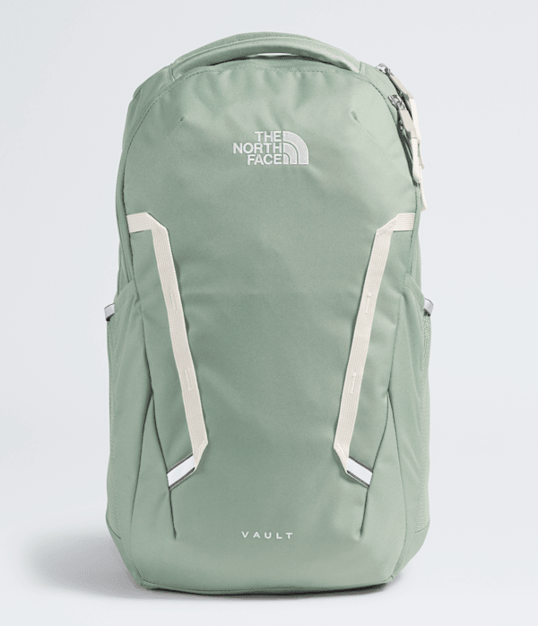 The North Face Women’s Vault Backpack: Slate Moss/White Dune