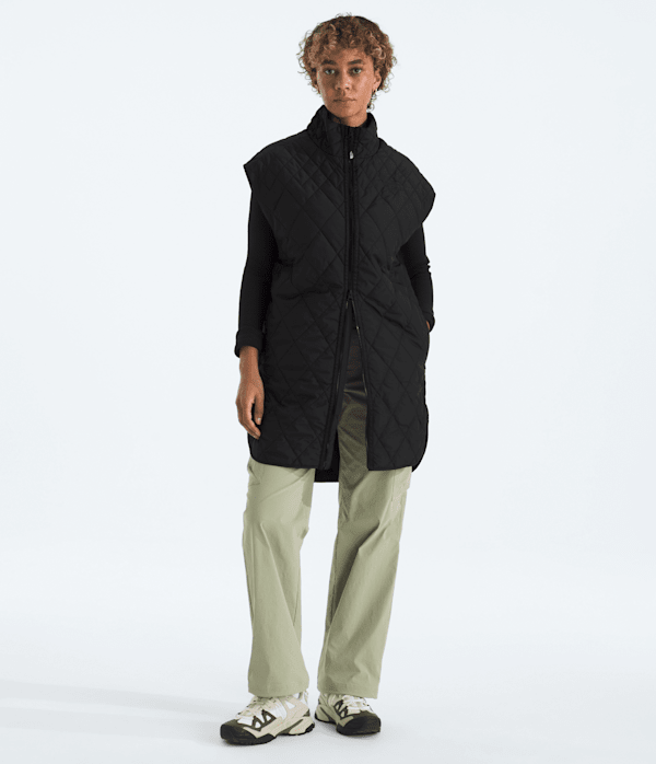 The North Face Women’s Diamond Peak Insulated Vest (Size: 3XL): Black