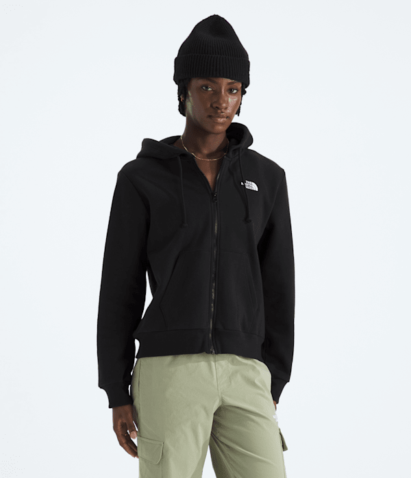Black Full-Zip Hoodies | The North Face
