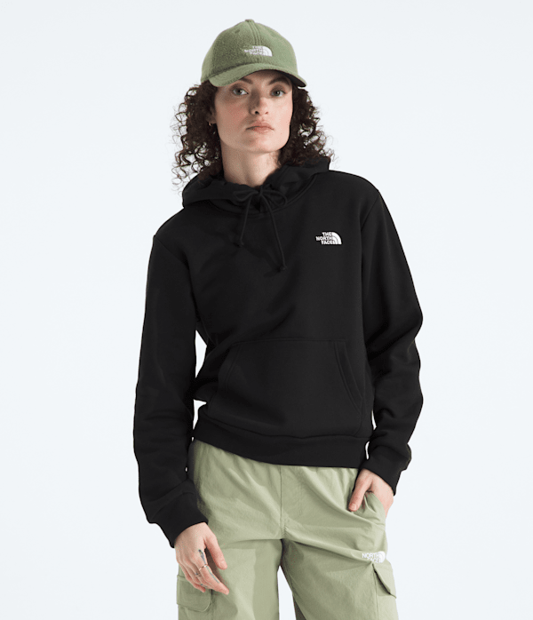 The North Face Women’s Evolution Simple Dome Regular Hoodie Sweatshirt (Size: XS): Black