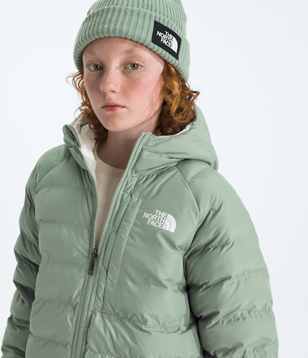 Girls' Reversible Perrito Hooded Jacket The North Face