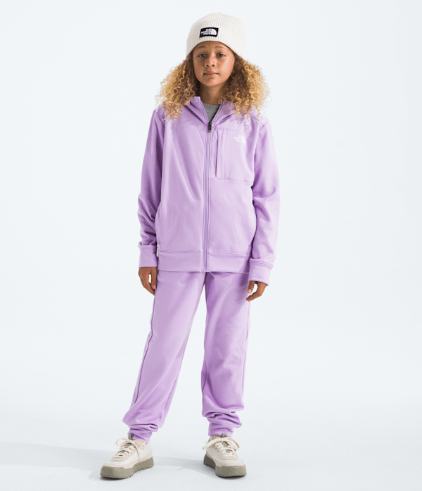 Boys' & Girls' TNF™ Performance Fleece Full-Zip Hooded Jacket