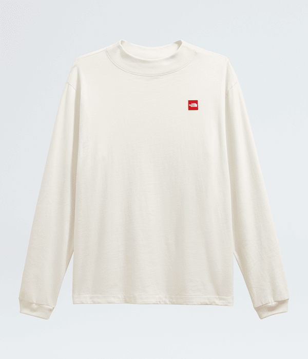 ★THE NORTH FACE★ White Label TNF Crew Long Sleeve Tee WHIT THE NORTH FACE Men's Long Sleeve Throwback Tee, TNF White