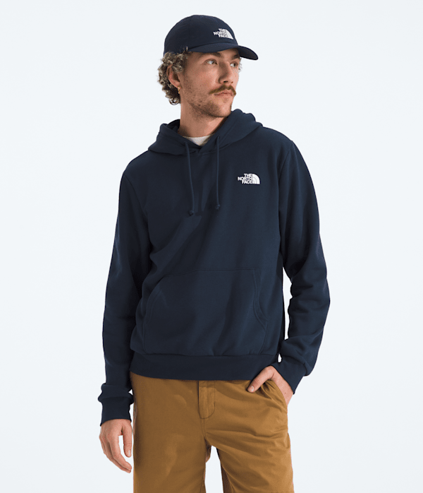 The North Face Men’s Evolution Box NSE Regular Hoodie Sweatshirt (Size: XXL): Summit Navy