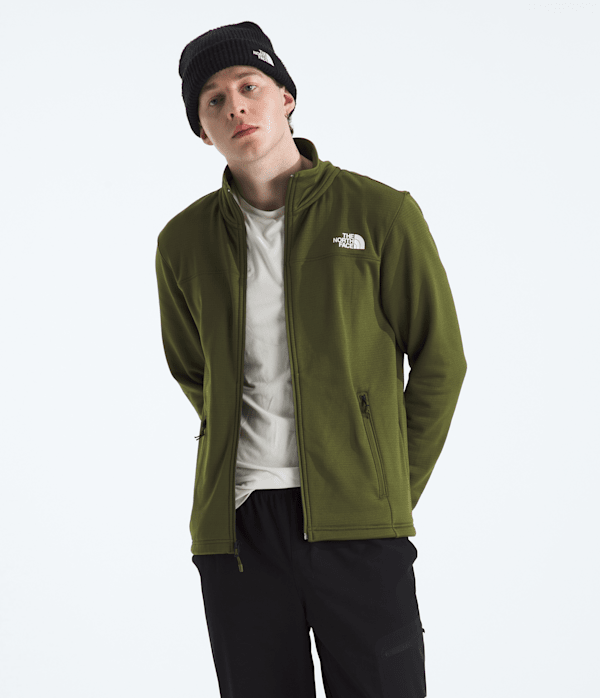 Men’s Cedar Trail Grid Fleece Full-Zip Jacket