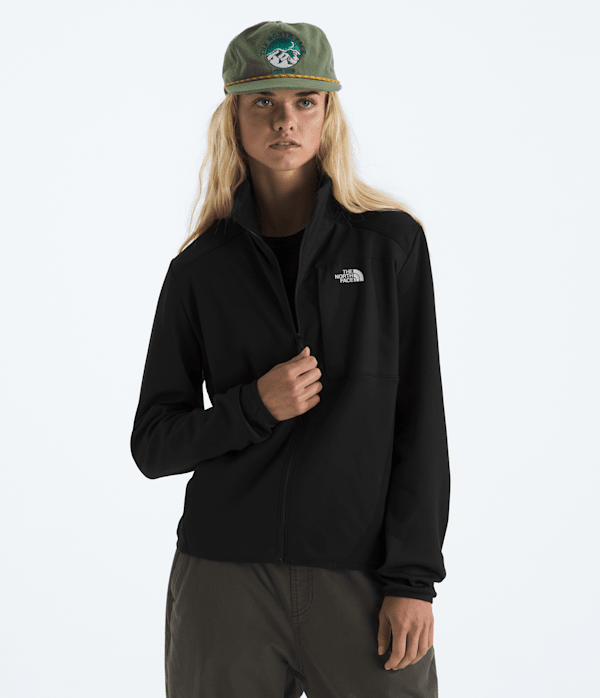 The North Face Women’s TNF™ Performance Fleece Full-Zip Jacket (Size: XS): Black