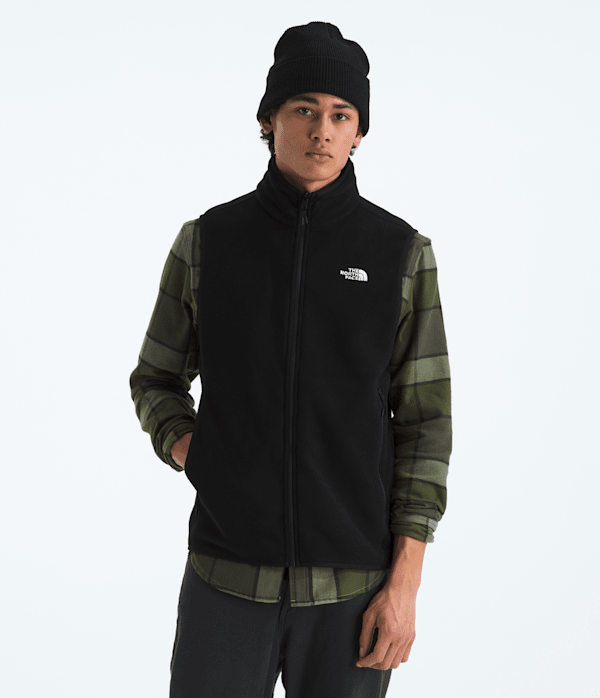 The North Face Men’s Glacier Fleece Vest (Size: Medium): Black