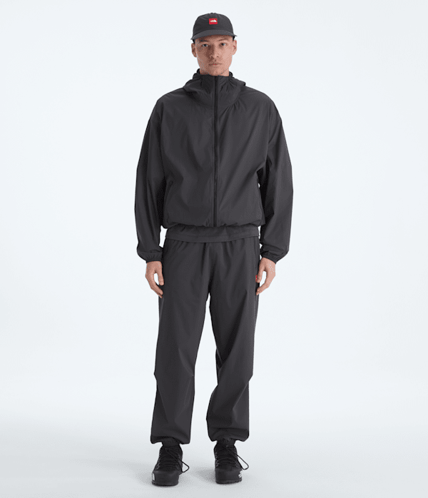 Unisex TNF™ Red Box Packable Hooded Wind Jacket - thumbnail 2