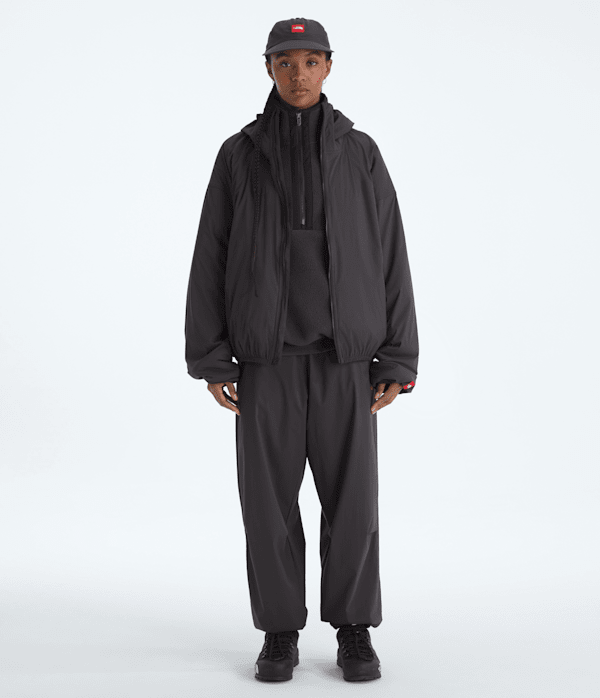 Unisex TNF™ Red Box Packable Hooded Wind Jacket - thumbnail 3