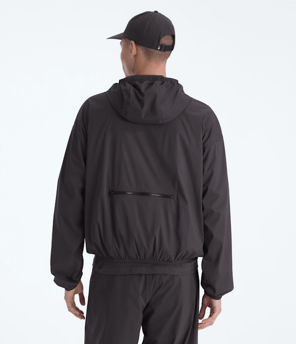 Unisex TNF™ Red Box Packable Hooded Wind Jacket - thumbnail 4