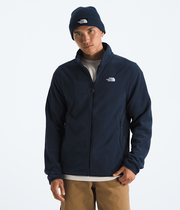 The North Face Men’s Glacier Fleece Jacket (Size: XL): Summit Navy