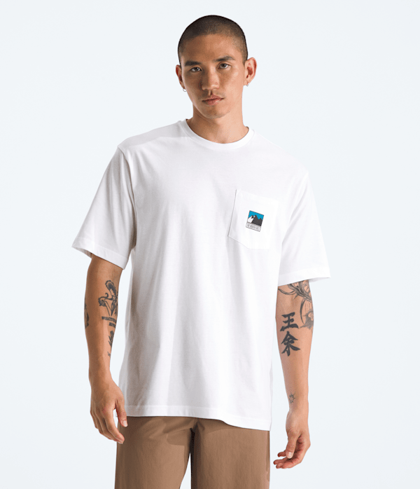 Men's Mountain Logo Relaxed Pocket Tee