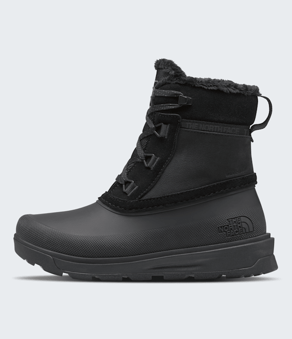 The North Face Women's Shellista V Shorty Waterproof Boots in TNF Black Size: 9.0