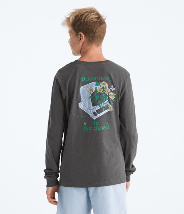 BACK TO BOYS ロングTシャツ Boys' & Girls' Evolution Disconnect Long-Sleeve Tee—Graphic | The
