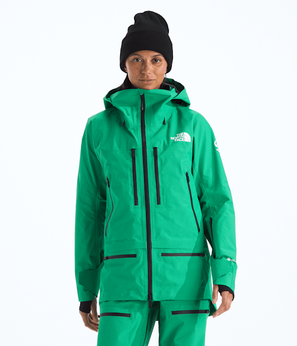 The North Face Women’s Summit Series Tsirku Gore-Tex® Pro Waterproof Jacket (Size: XXL): Nebula Green | Summit Series