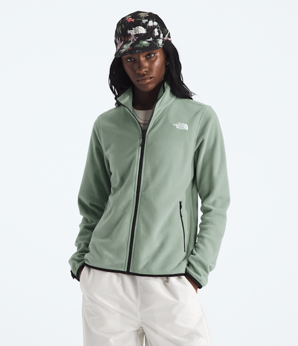 The North Face Women’s Glacier Fleece Jacket (Size: Medium): Slate Moss