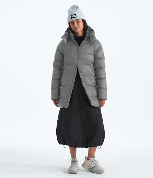 The North Face Women’s Hydrenalite™ City Down Hooded Parka (Size: XS): Smoked Pearl