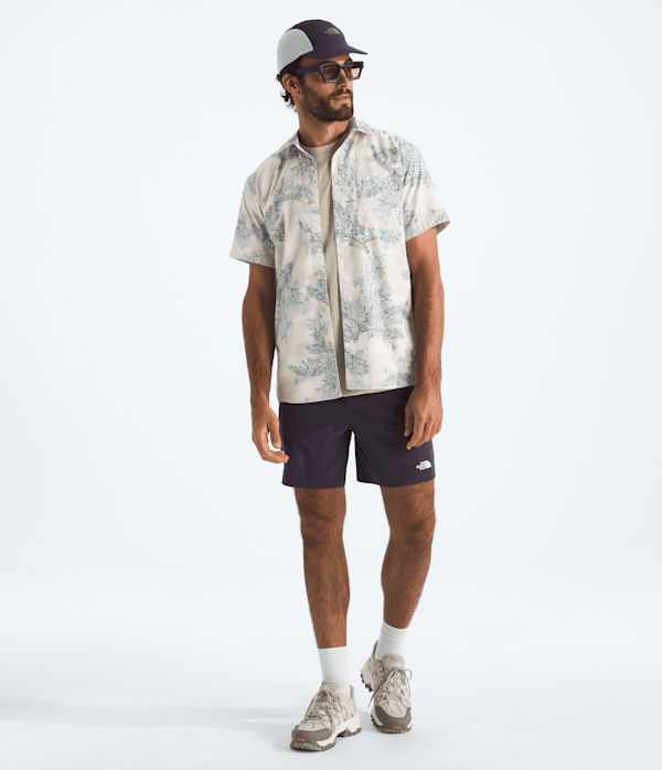Men’s Short-Sleeve Baytrail Pattern Shirt - thumbnail 9