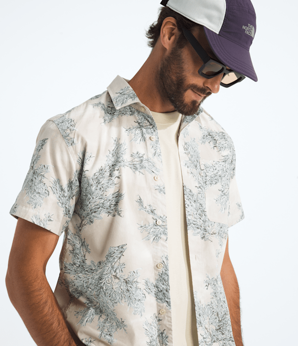 Men’s Short-Sleeve Baytrail Pattern Shirt - thumbnail 10