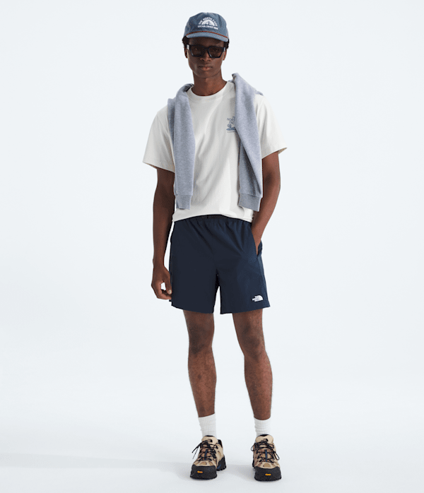 Men's Class V Pathfinder Belted Shorts—7'' | The North Face Canada