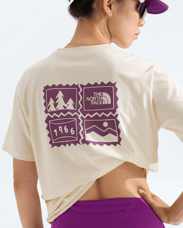 Women’s Exploring Stamps Relaxed Short-Sleeve Tee - thumbnail 2